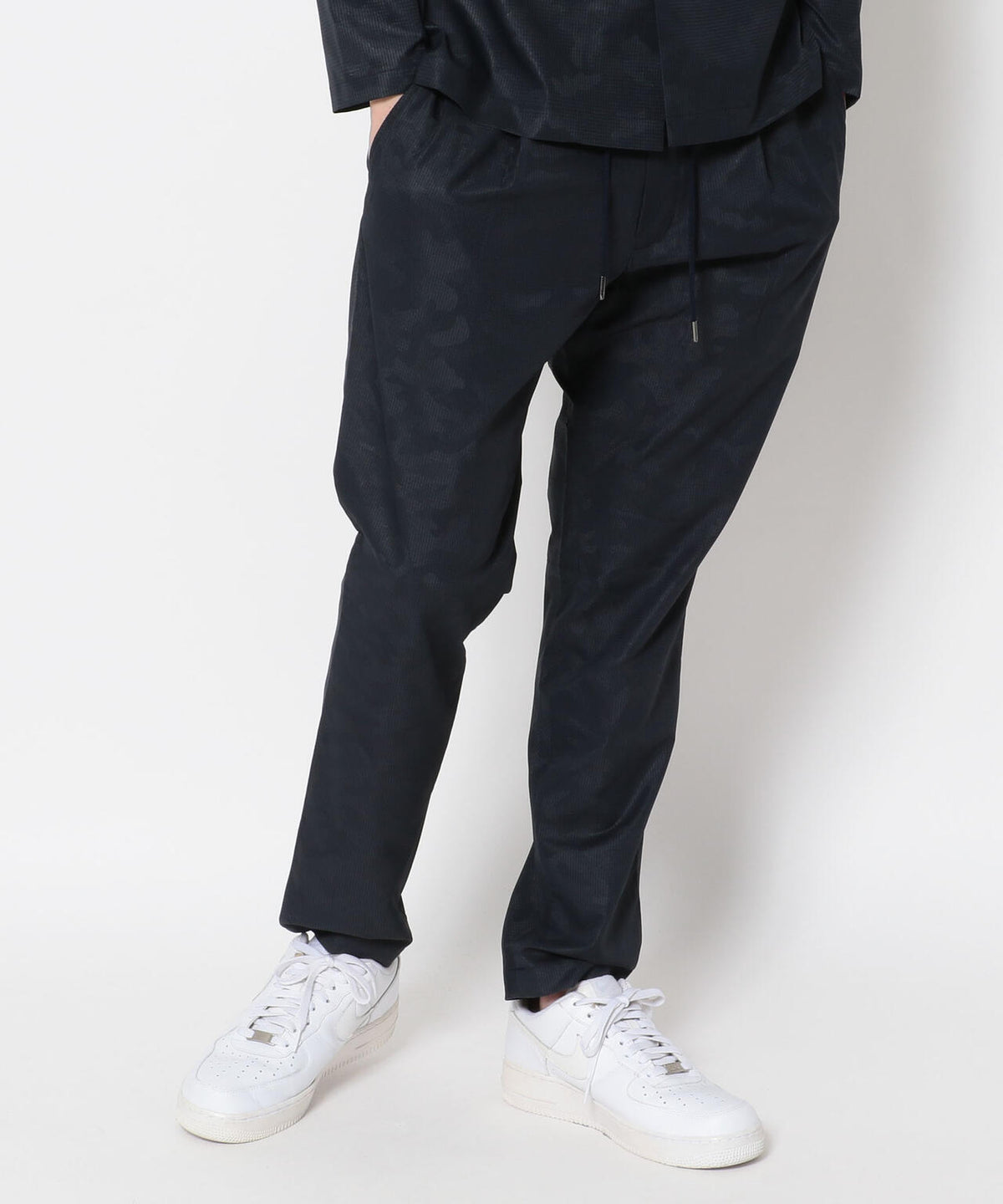 junhashimoto/ジュンハシモト/SIDE GATHER PANTS -CAMO AIR DOT- | B 