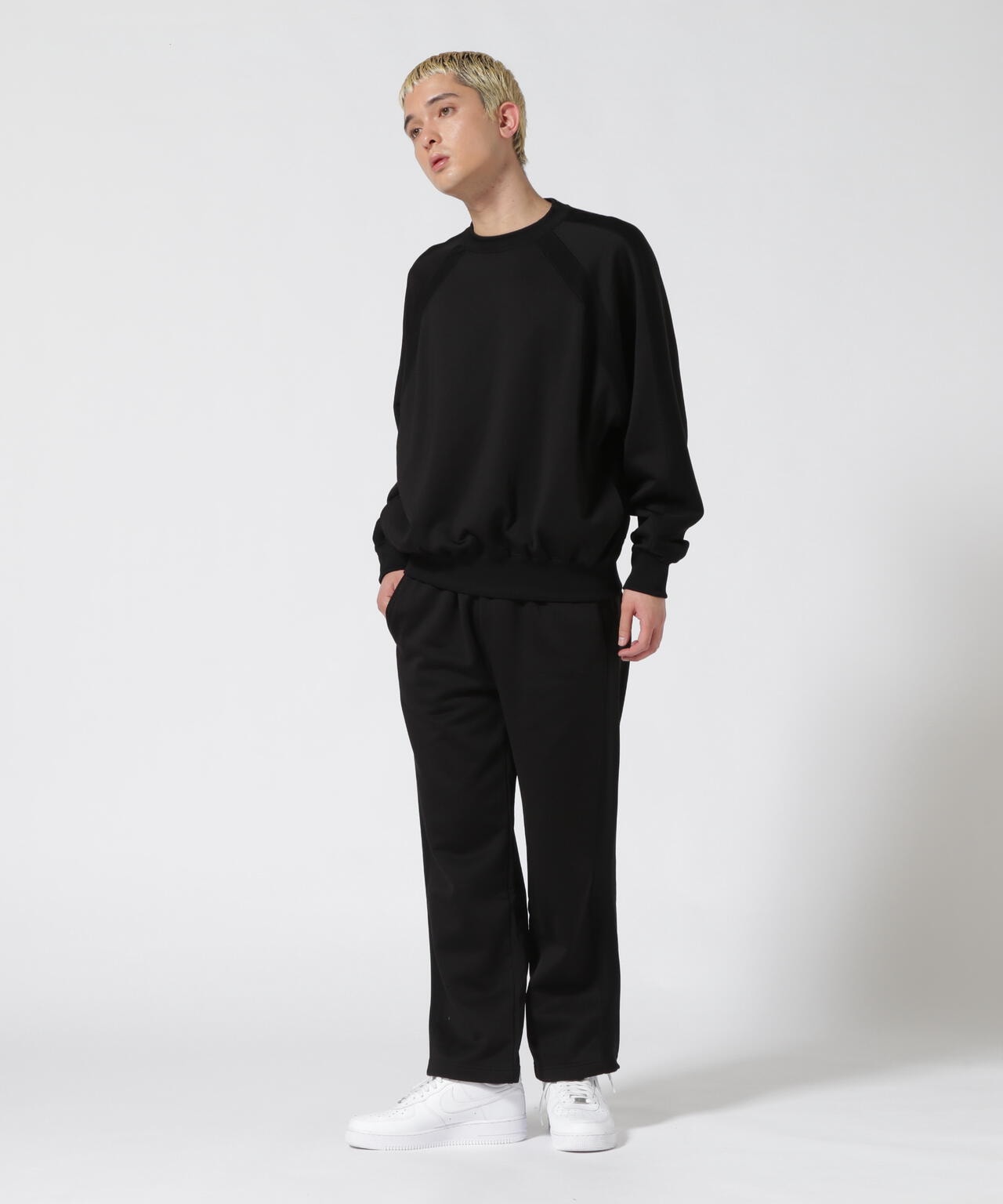 REMI RELIEF(レミレリーフ) 別注Ny/Cジャージパンツ | B'2nd