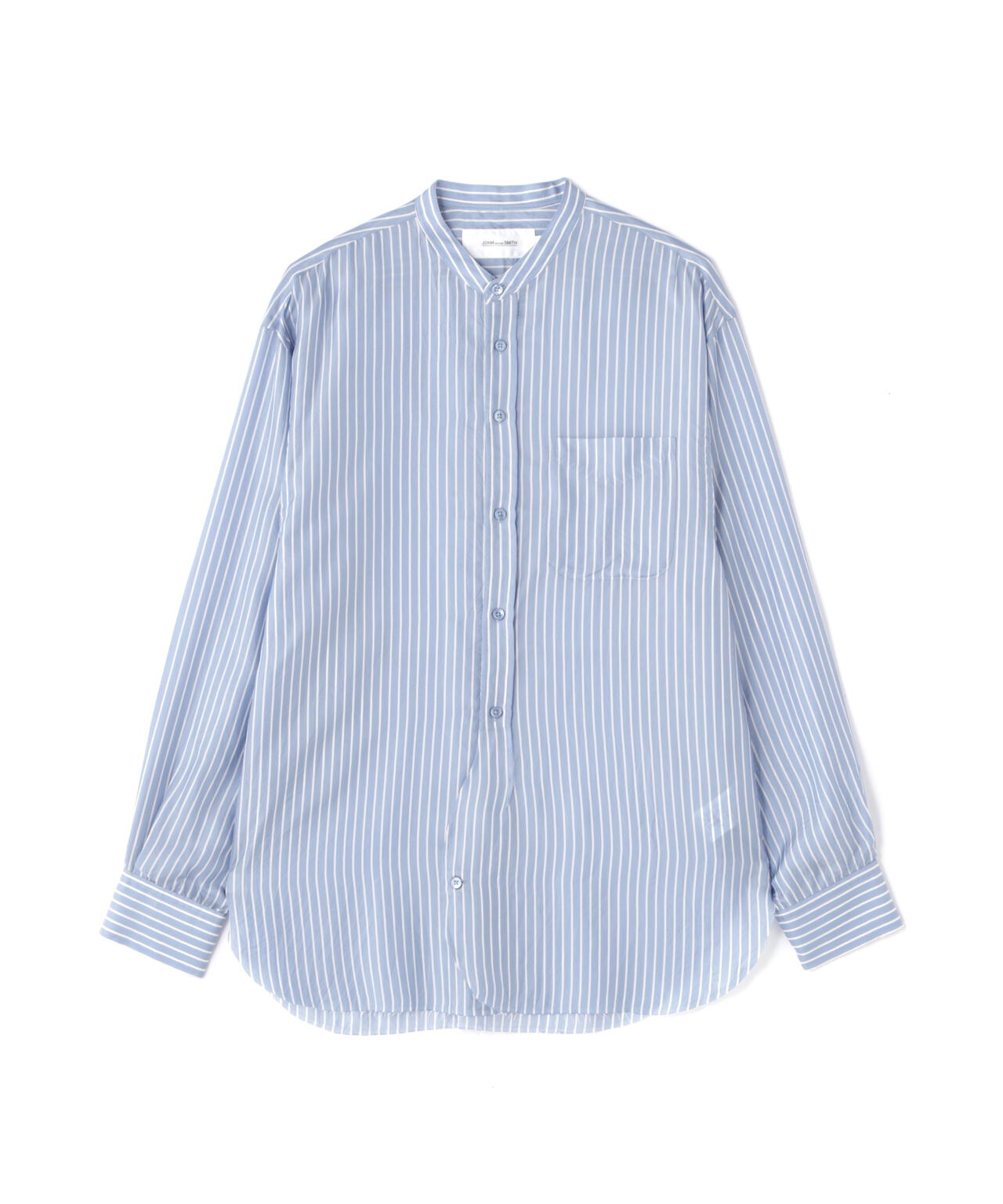 John Mason Smith (ジョンメイソンスミス) WASHED CUPRO STRIPE