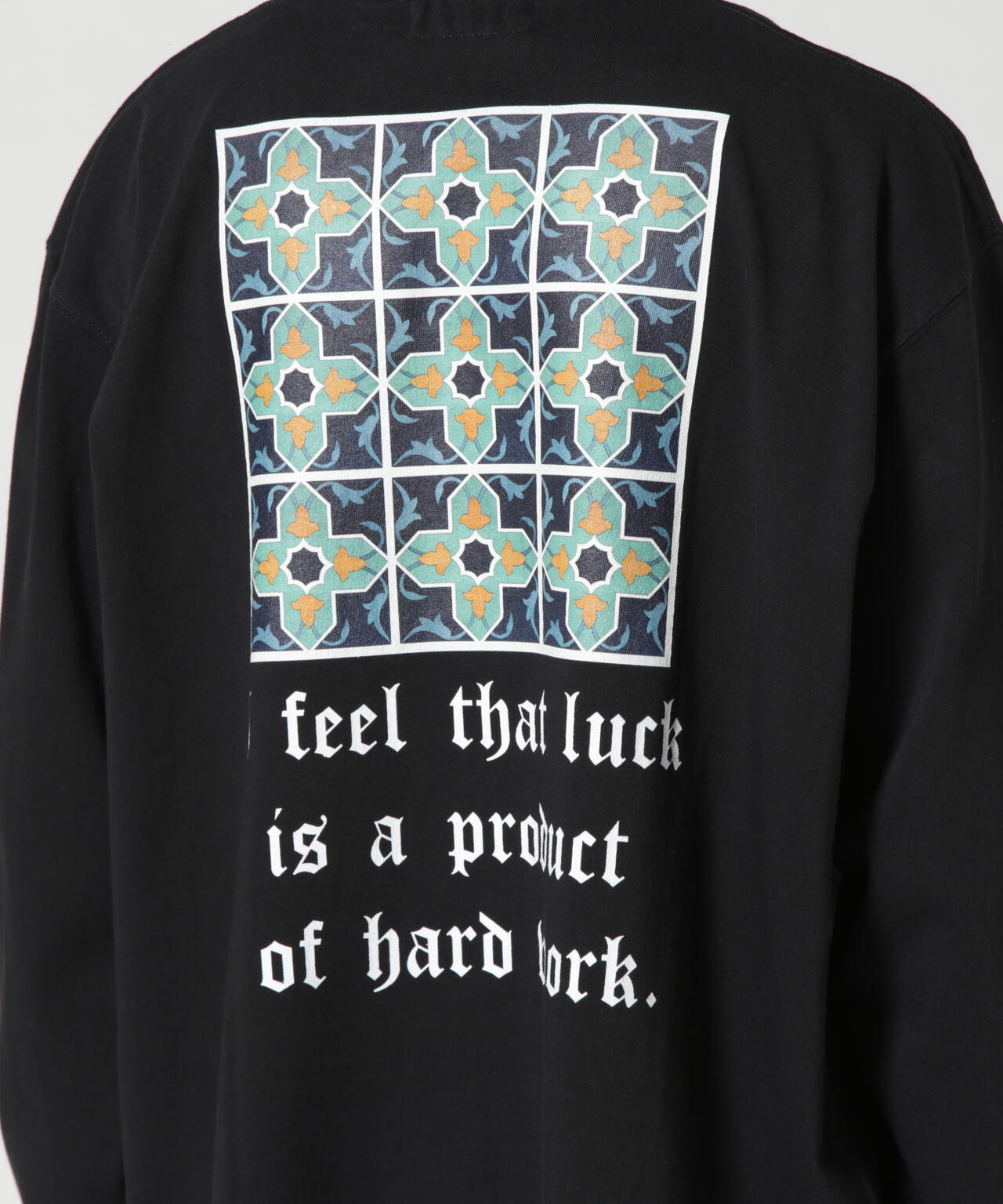 ENONE エノン/Feel The Luck Print Tee フィールザラックプリントロンT