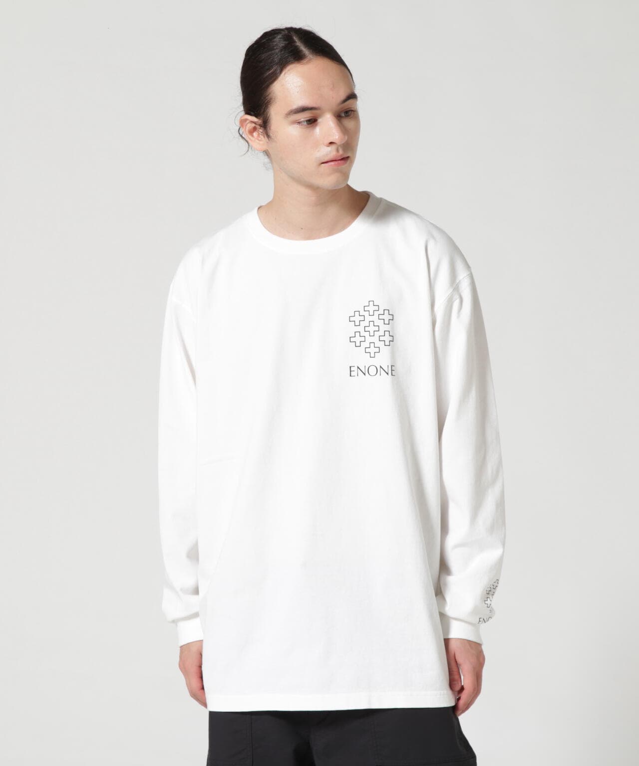 ENONE エノン/Feel The Luck Print Tee フィールザラックプリントロンT