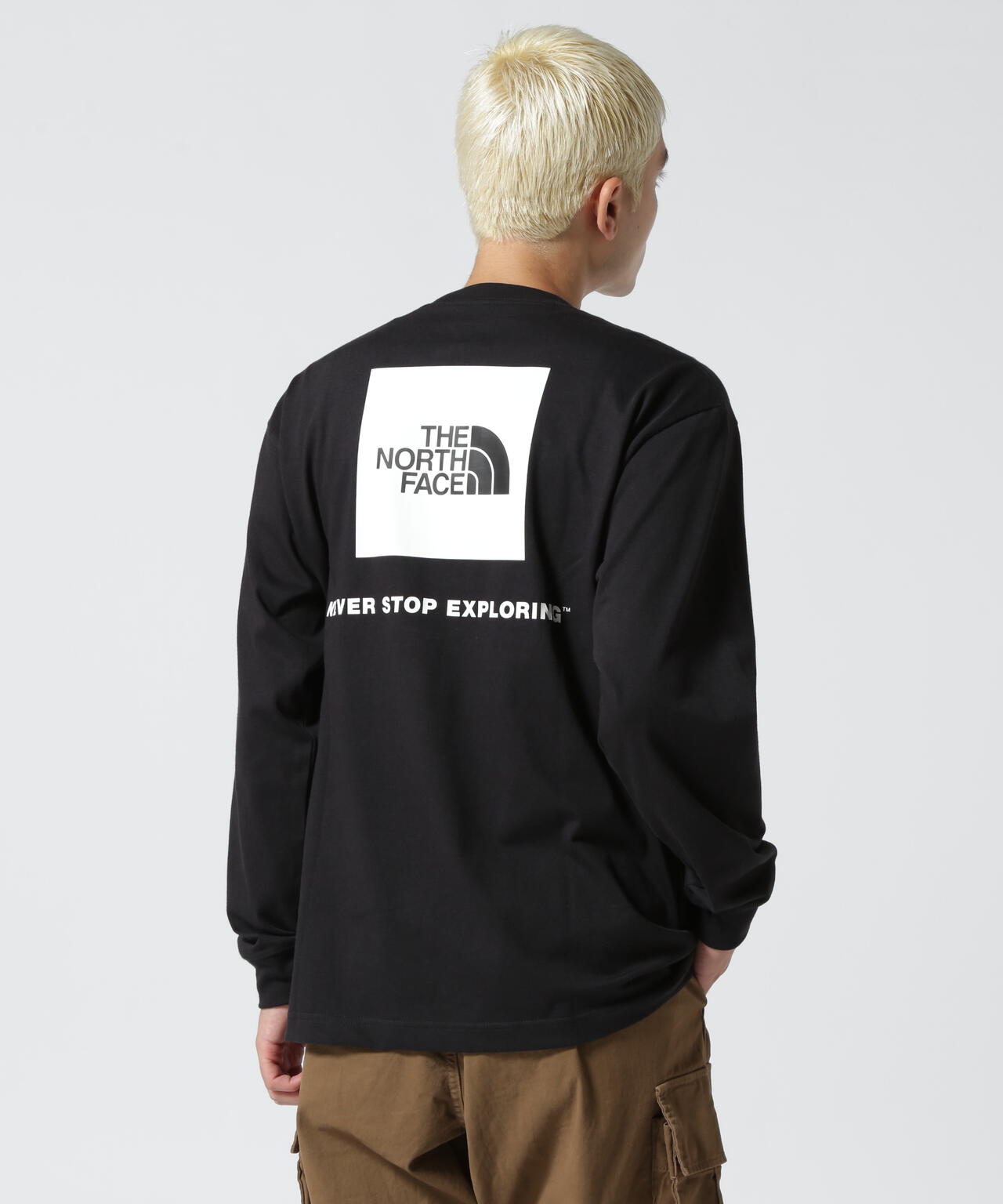 THE NORTH FACE/ザ・ノースフェイス　L/S Back Square Logo Tee ロングスリーブバックスクエアロゴティー