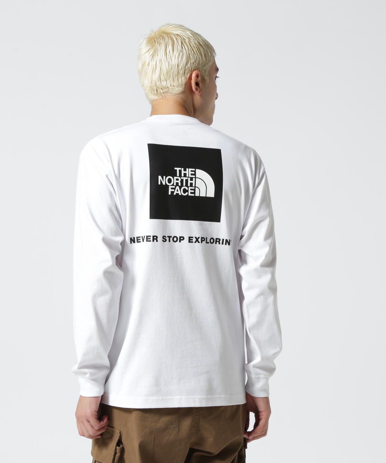 THE NORTH FACE/ザ・ノースフェイス　L/S Back Square Logo Tee ロングスリーブバックスクエアロゴティー
