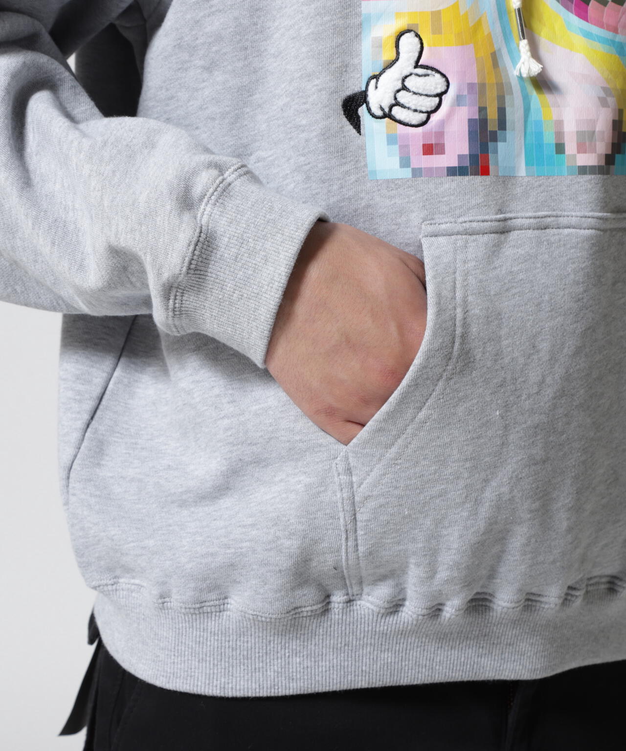 qwerty (クワーティ)PIXEL ART PARKA ピクセルアートパーカー | B'2nd