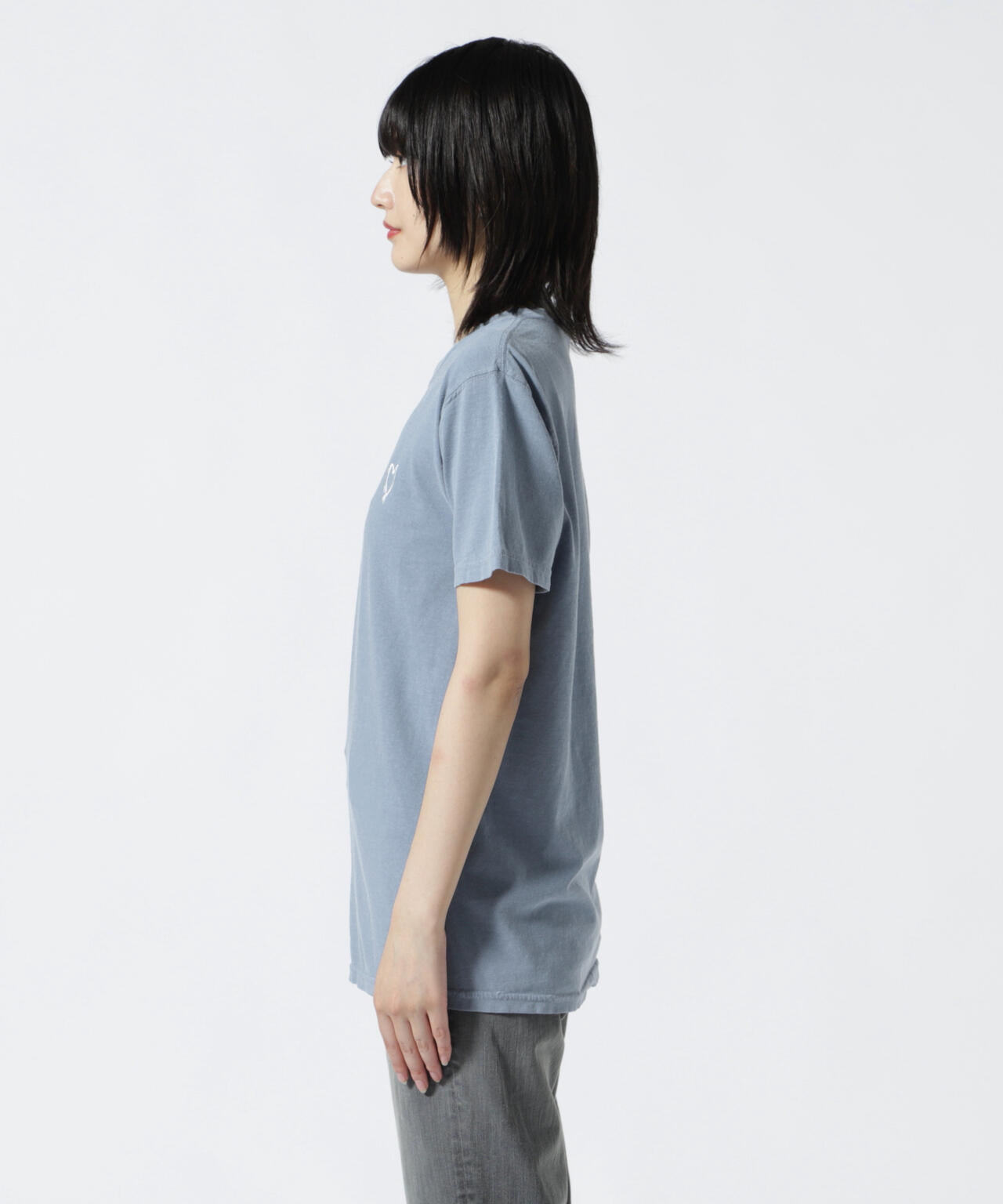 Kare/ME（カーミー） ハート刺繍Tシャツ