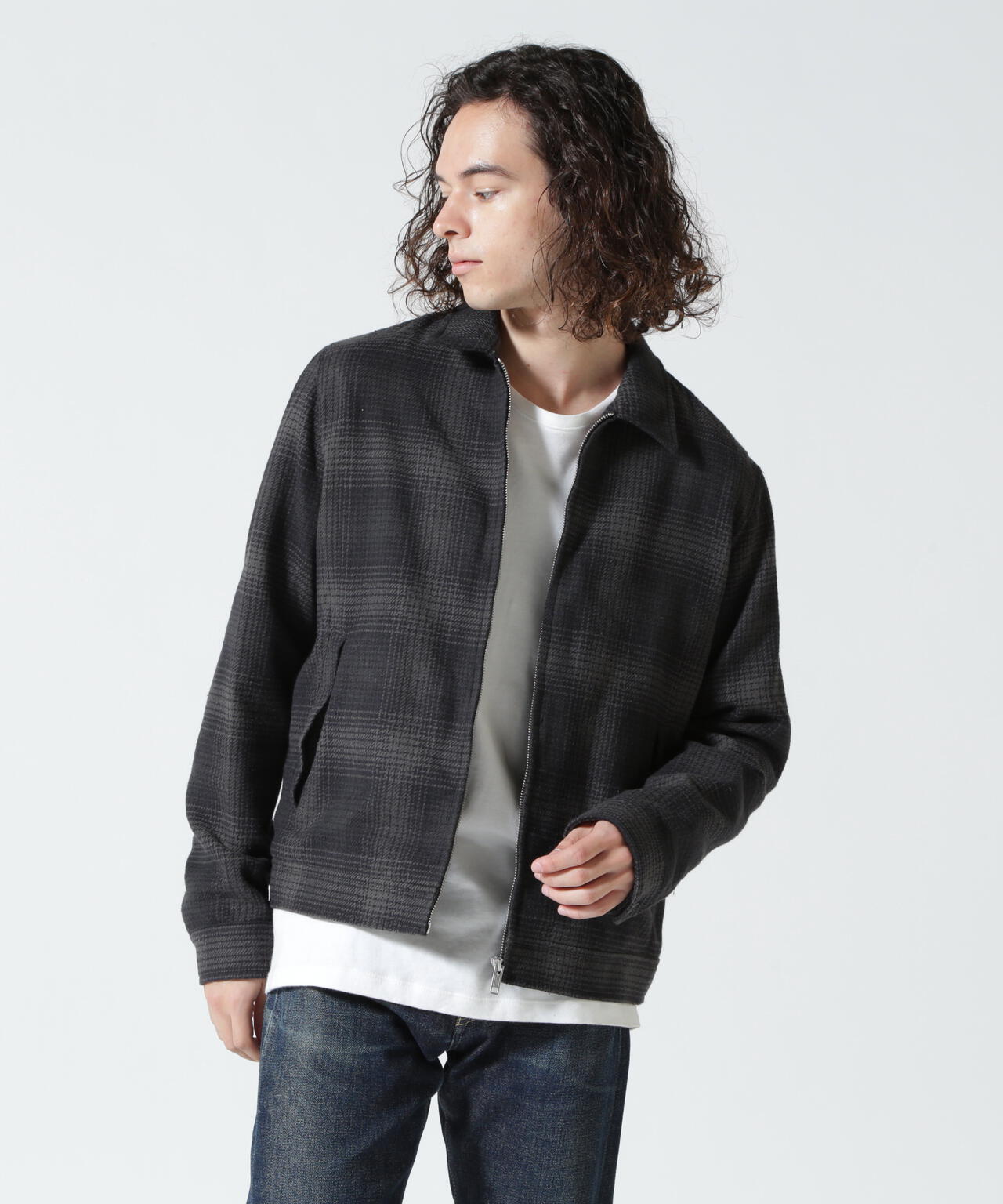 ジャケット・アウター MINEDENIM Grandrelle V.Check Flannel BZ MINEDENIM - Grandrelle V.Check Flannel Zipup BZ | chord online store
