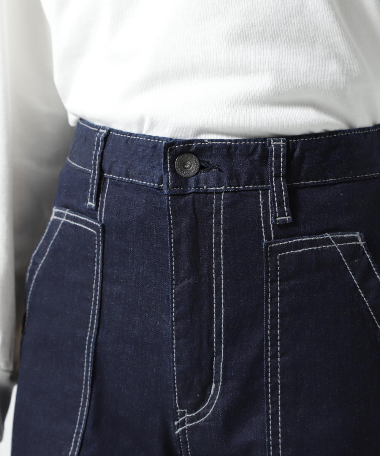 INDIMARK (インディマーク) ワイド折り返しパンツ | B'2nd（ビー