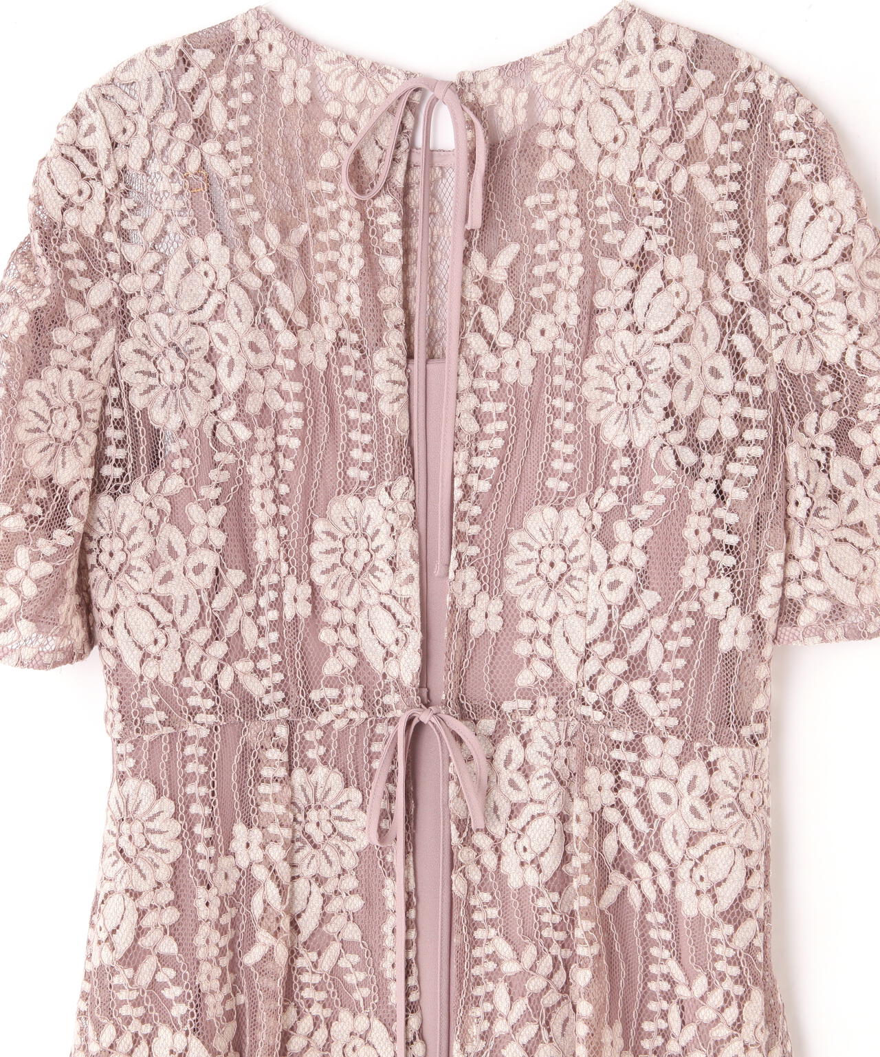 kaene(カエン) 配色レースエプロンワンピース | B'2nd（ビー