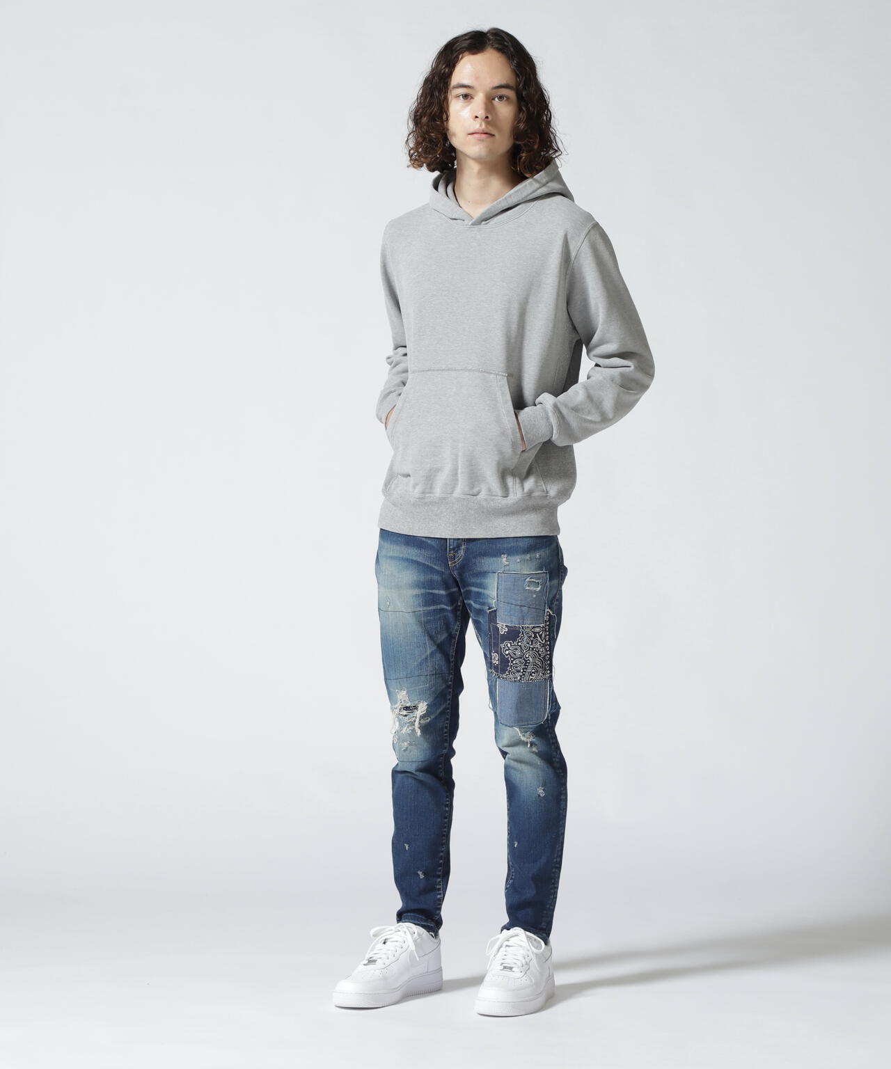 REMI RELIEF(レミレリーフ) SP加工裏毛パーカー | B'2nd（ビーセカンド