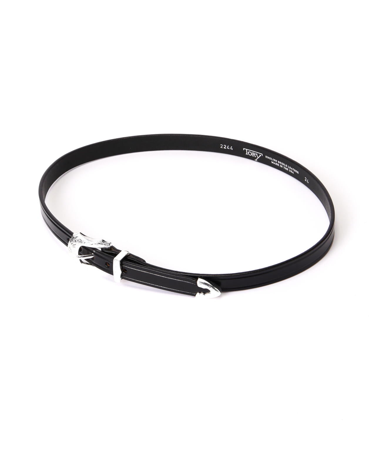 TORY LEATHER/3/4 inch 3-Piece Silver Buckle | B'2nd（ビーセカンド
