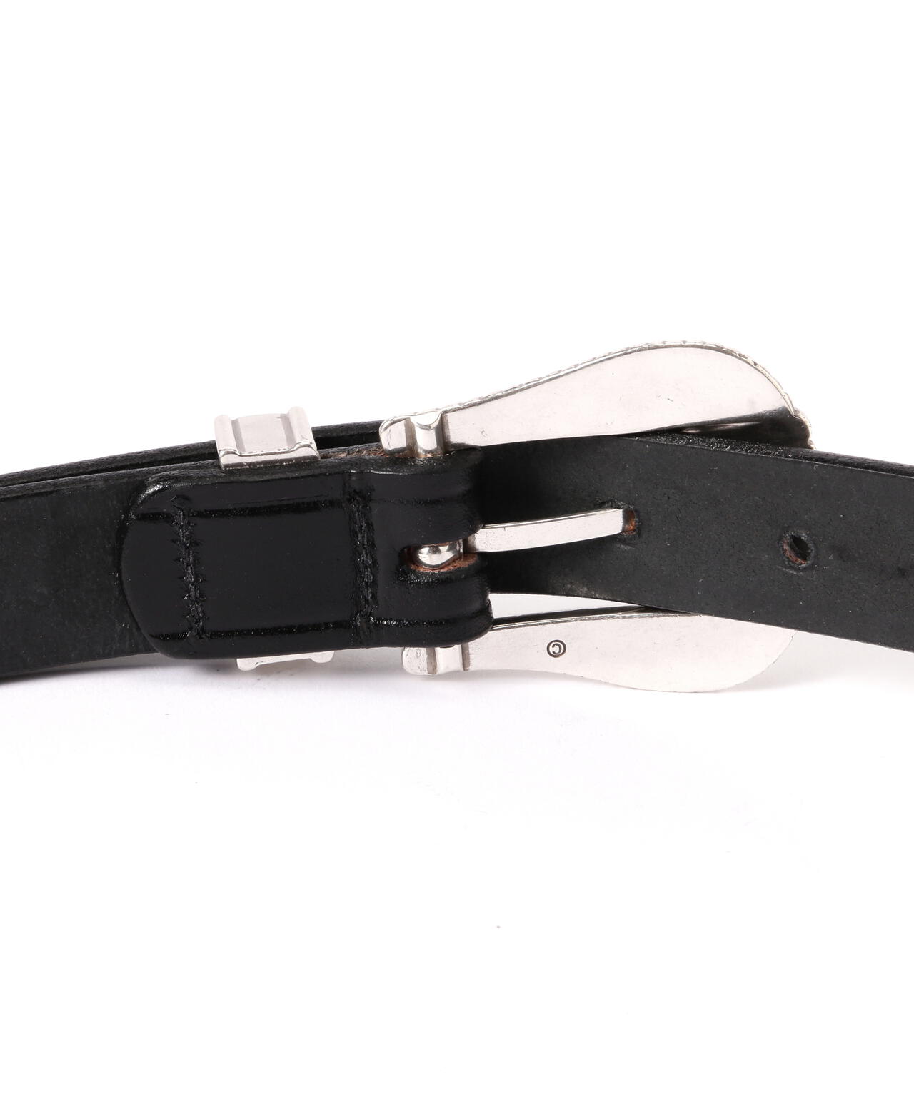 ☆トリーレザー ベルト☆ブラック メンズ 34 2280 TORY 2280 Hoop Pick Belt(28 Black×Nickel/ブラックニッケル): TORY