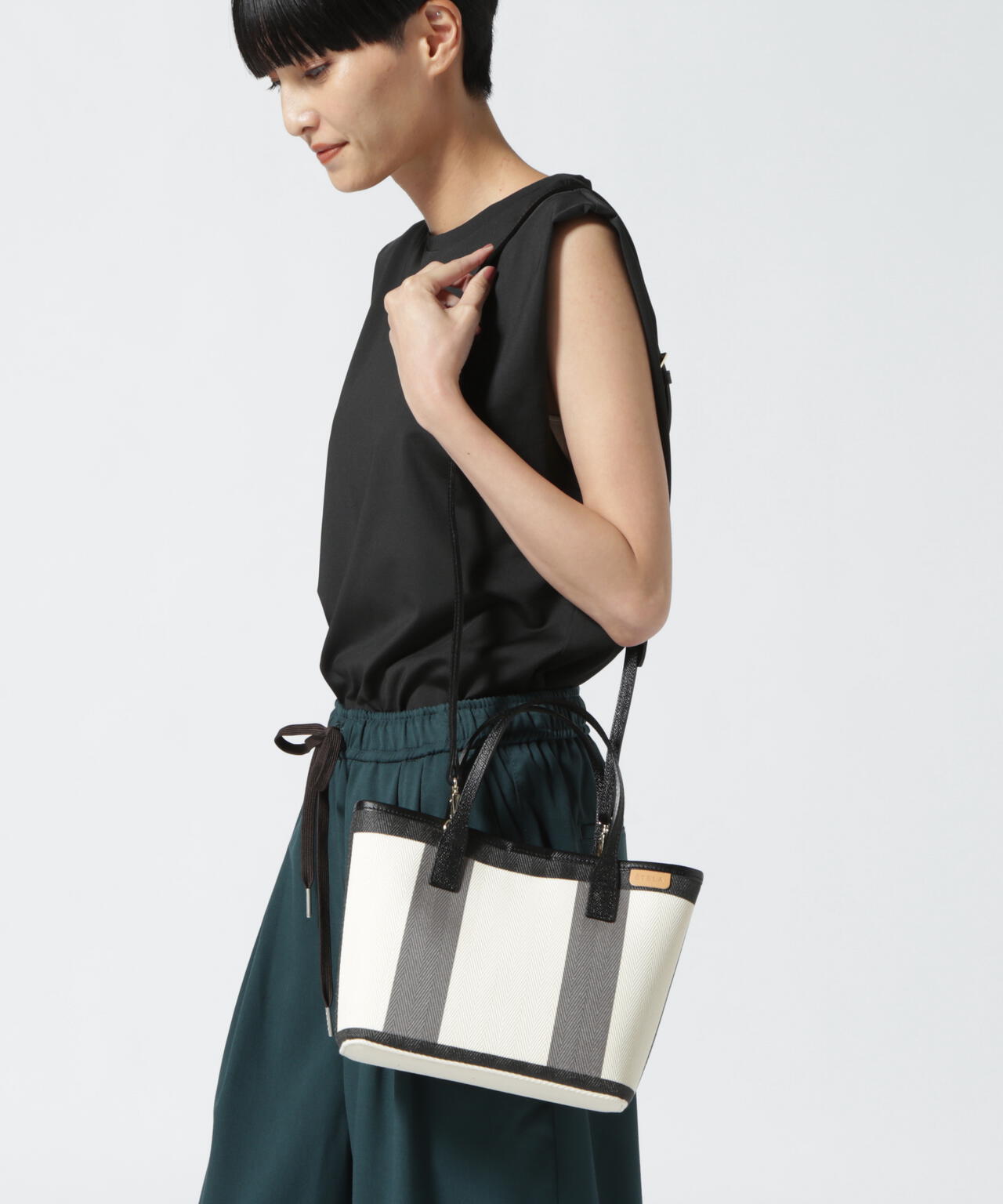 ETELA(エテラ)　Small totebag 　ショルダートートバッグ
