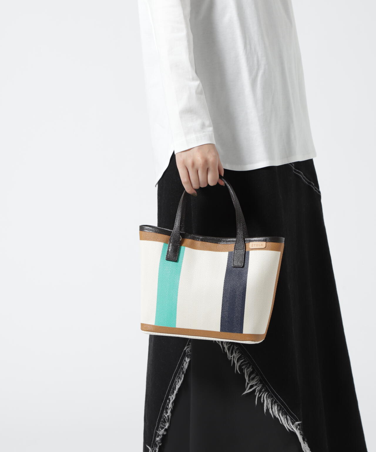 ETELA(エテラ)　Small totebag 　ショルダートートバッグ