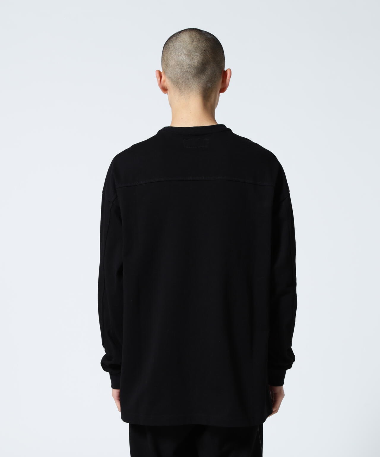 ENONE エノン/CREW NECK LONG SLEEVE クルーネックロングスリーブT | B