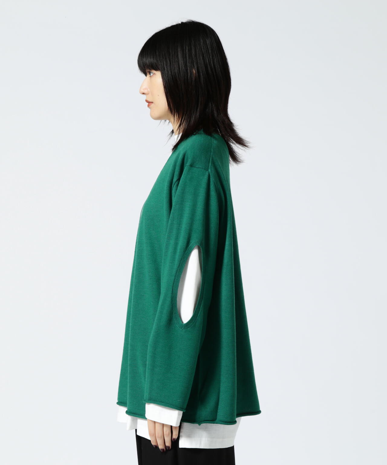 DROIT BELLO(ドロイトベロ) エルボーホールデザインニット | B'2nd