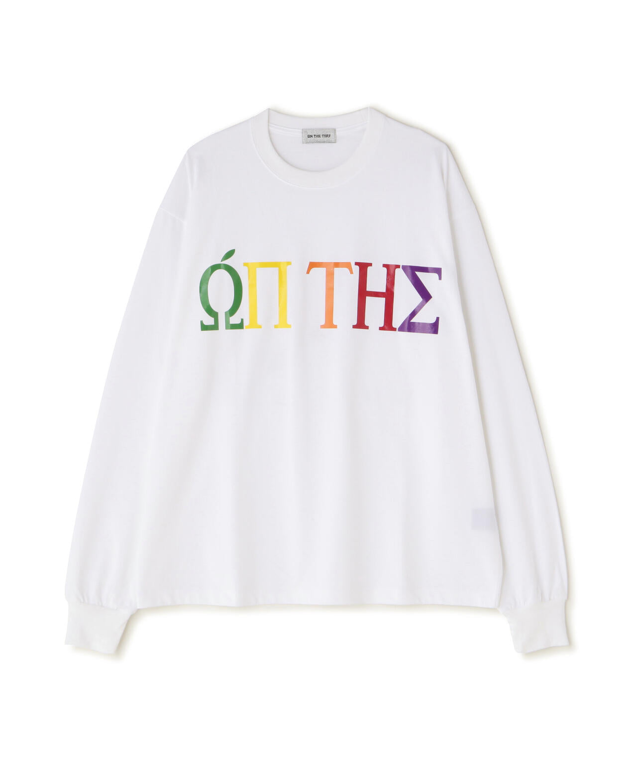 ON THE TURF(オン ザ ターフ)フロントロゴTEE
