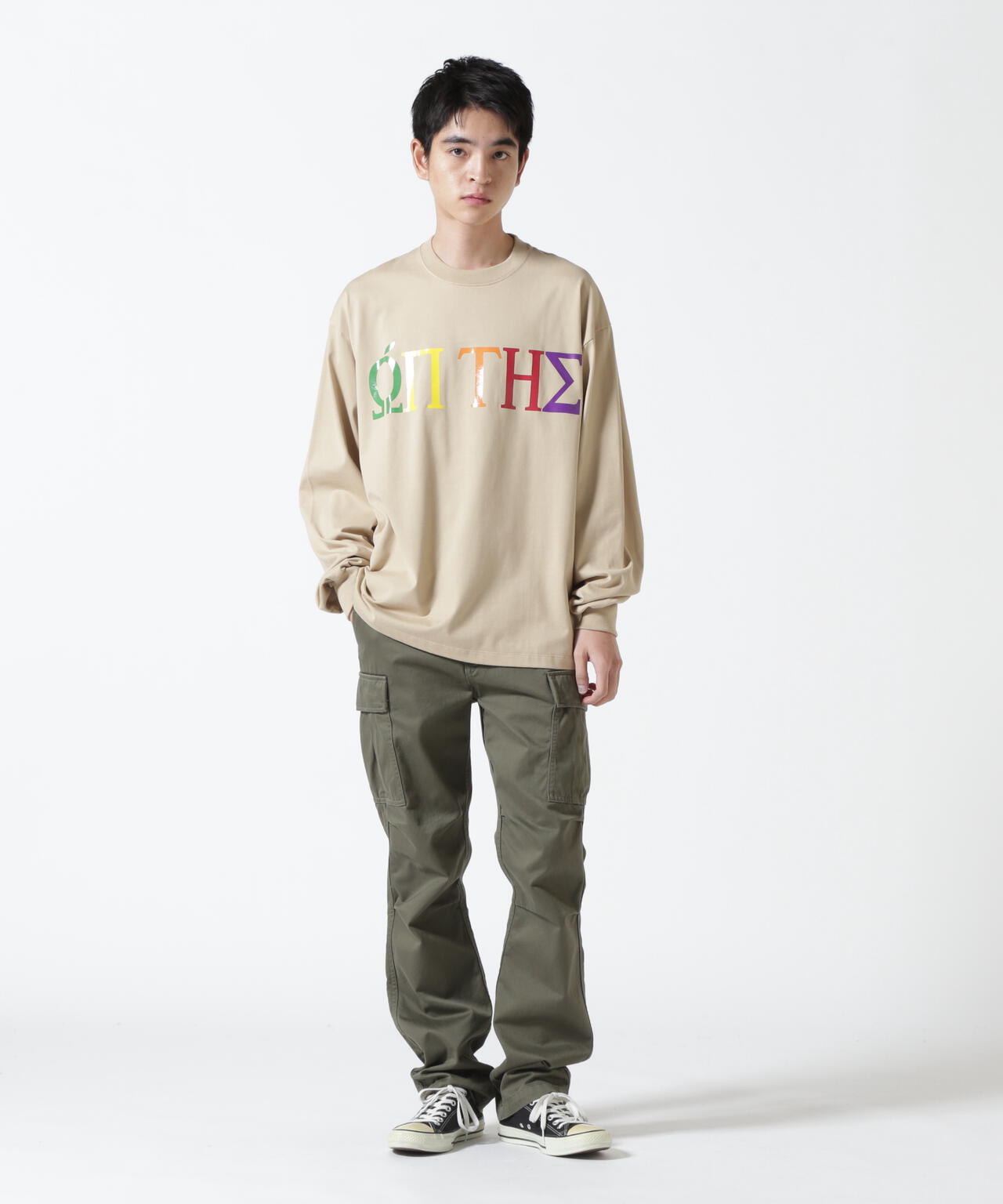 ON THE TURF(オン ザ ターフ)フロントロゴTEE