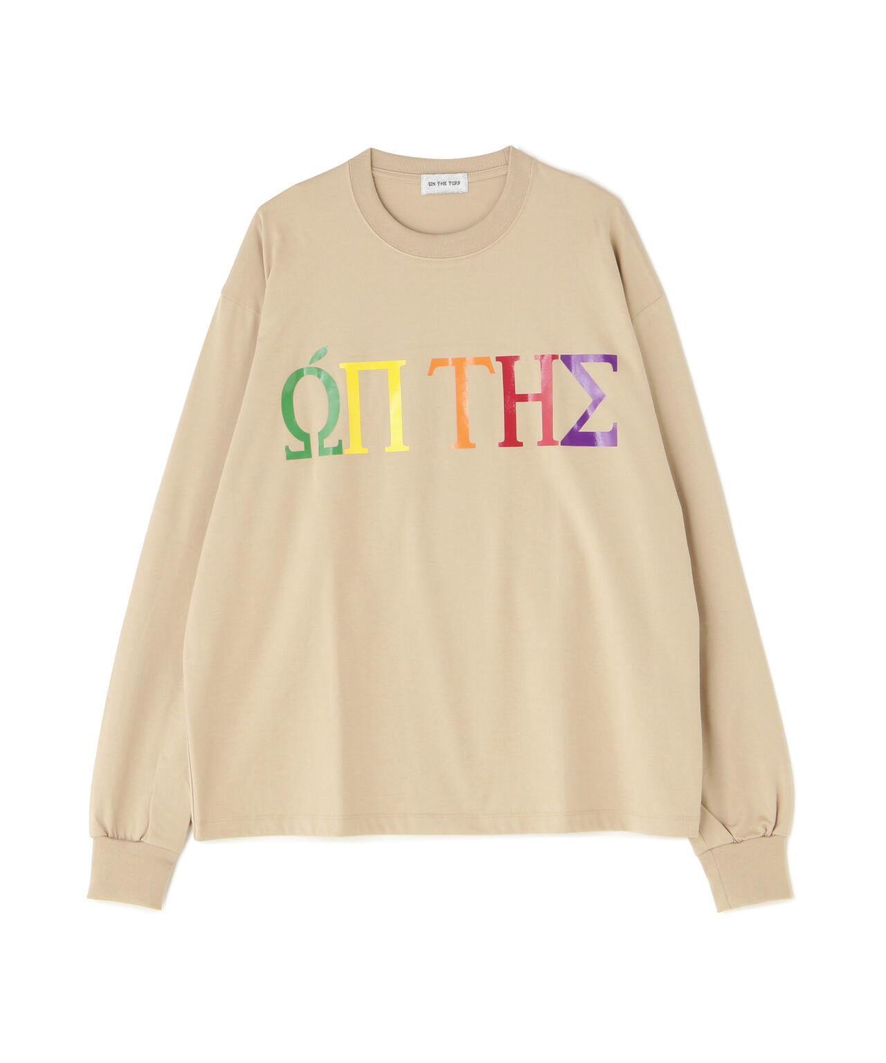 ON THE TURF(オン ザ ターフ)フロントロゴTEE