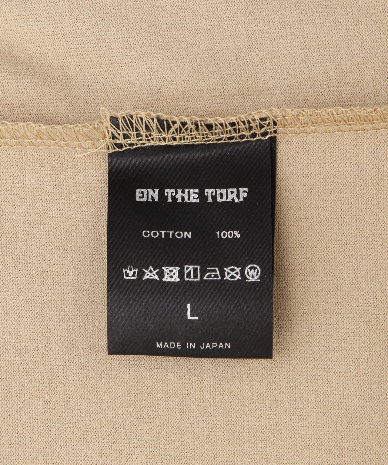 ON THE TURF(オン ザ ターフ)フロントロゴTEE