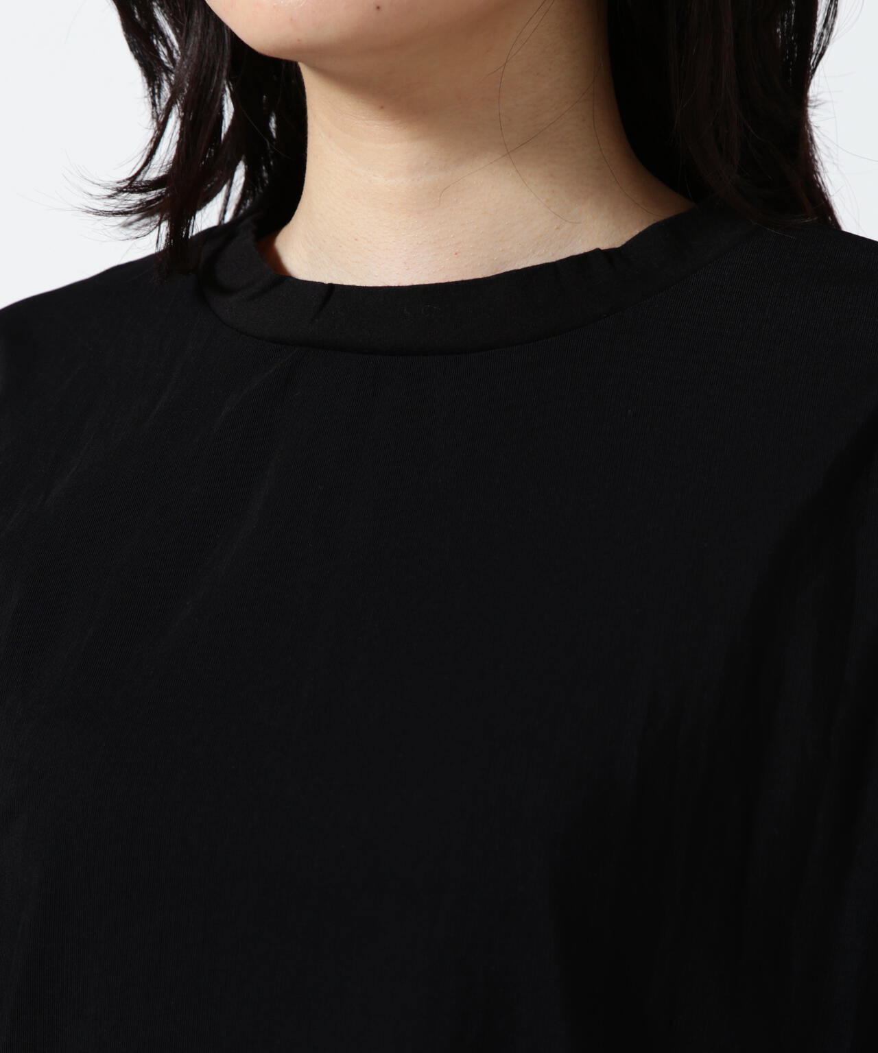 DROIT BELLO (ドロイトベロ) レイヤードシアーTシャツ
