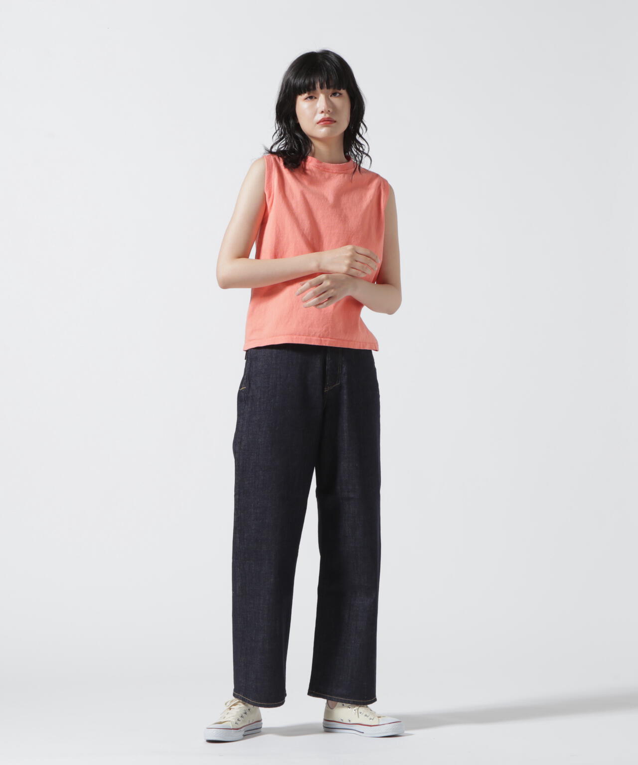 YANUK ルーズストレート JOAN 25 OWI