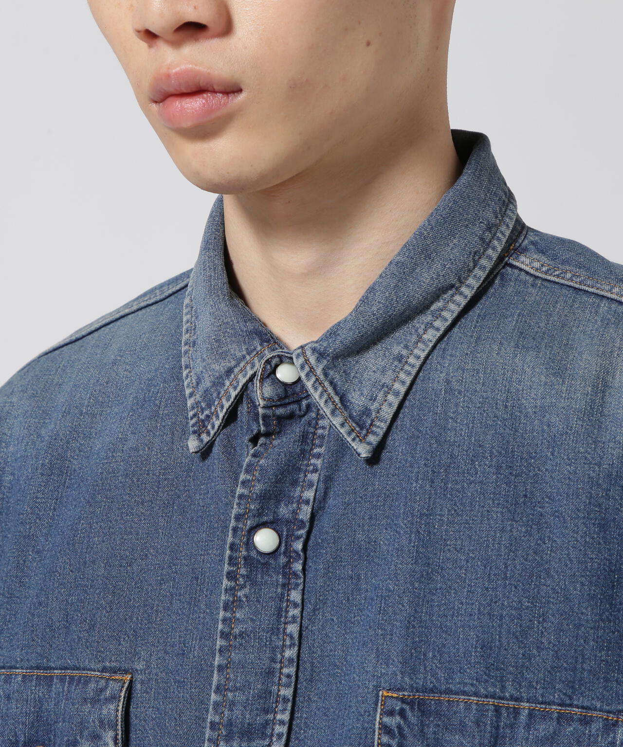 MINEDENIM（マインデニム）Denim Loose Western SH