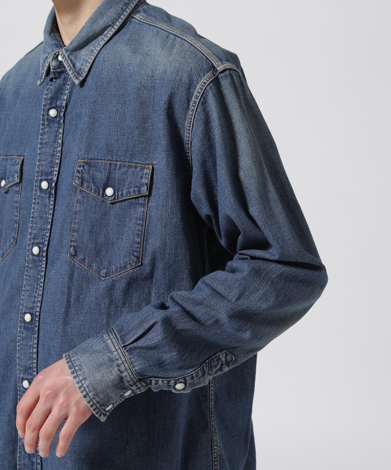 MINEDENIM（マインデニム）Denim Loose Western SH