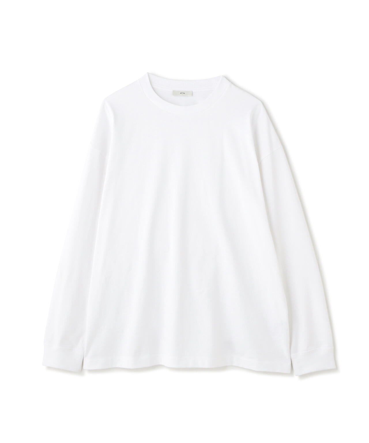 ATON（エイトン）SUPIMA AIR 12/- | OVERSIZED LONGSLEEVE T-SHIRT