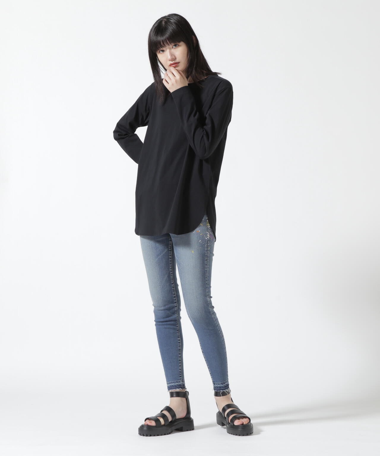 DROIT BELLO（ドロイトベロ）裾ラウンドロンT2 | B'2nd（ビー