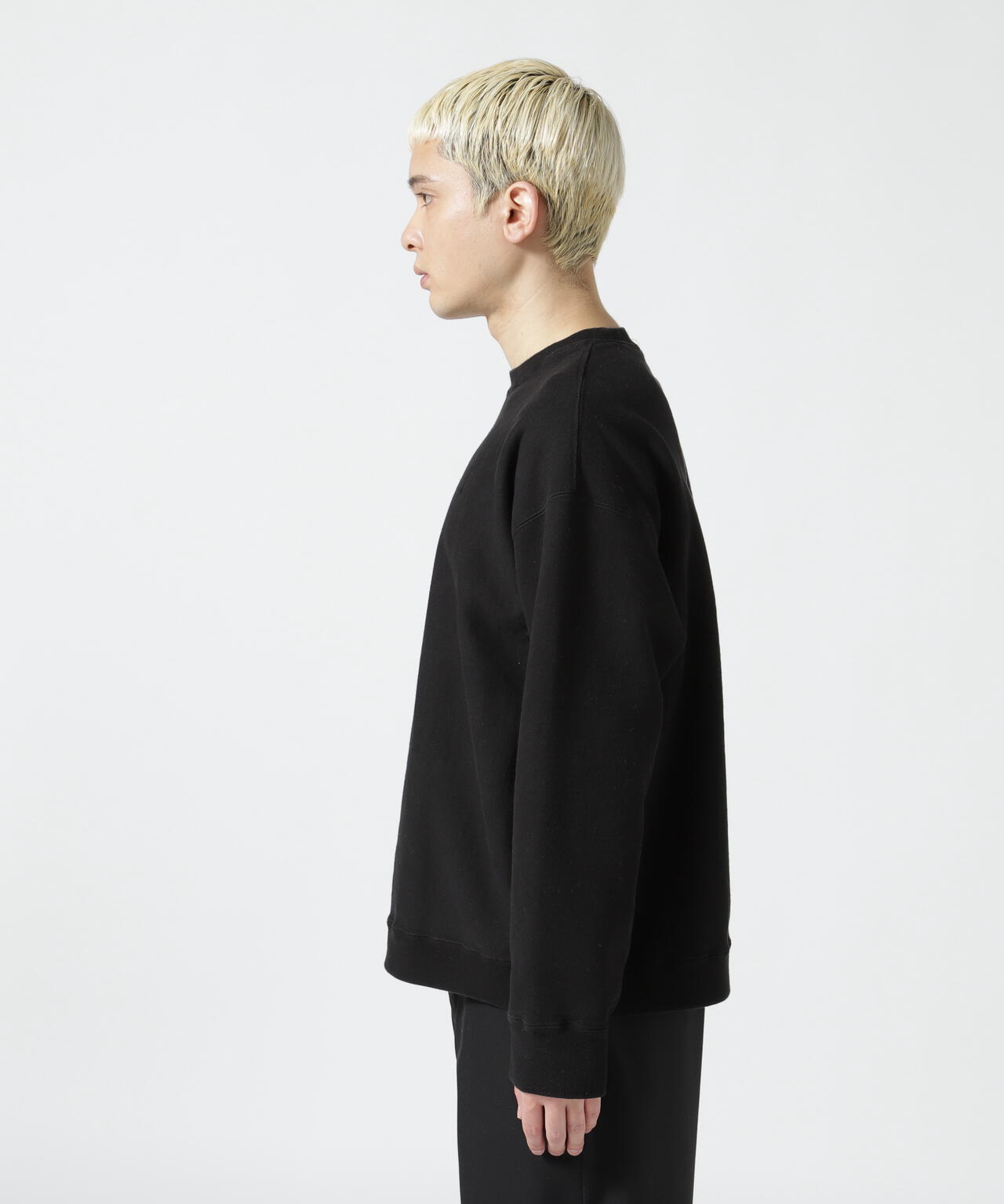 ATON SUVIN GARMENT DYE スウェット ATON（エイトン）GARMENT DYE | OVERSIZED SWEAT SHIRT ガーメントダイ