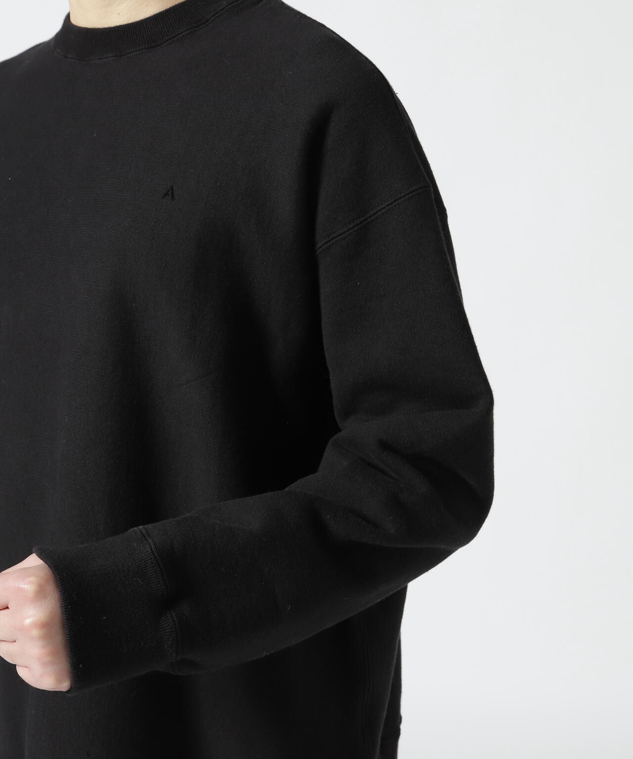 ATON（エイトン）GARMENT DYE | OVERSIZED SWEAT SHIRT ガーメントダイ