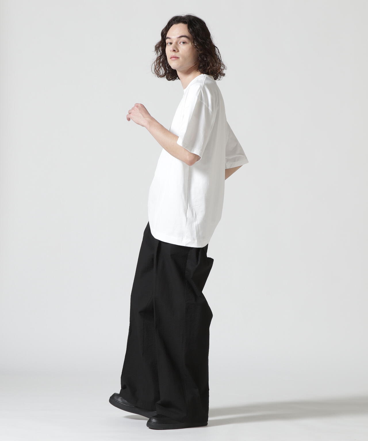 ATON (エイトン) SUVIN 60/2 | OVERSIZED S/S T-SHIRT | B'2nd（ビー
