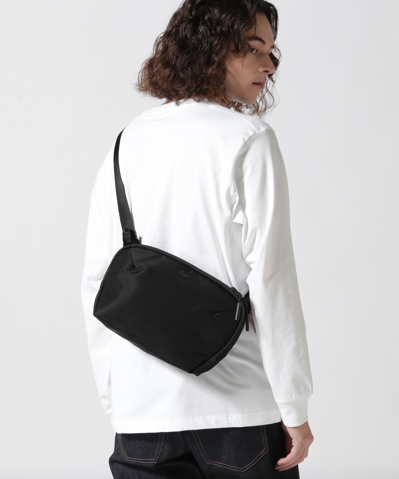 Aer ブラック ボディバッグ　sling pro Aer（エアー） 最大42%☆5/3限定 特典付 ボディバッグ Aer Pro