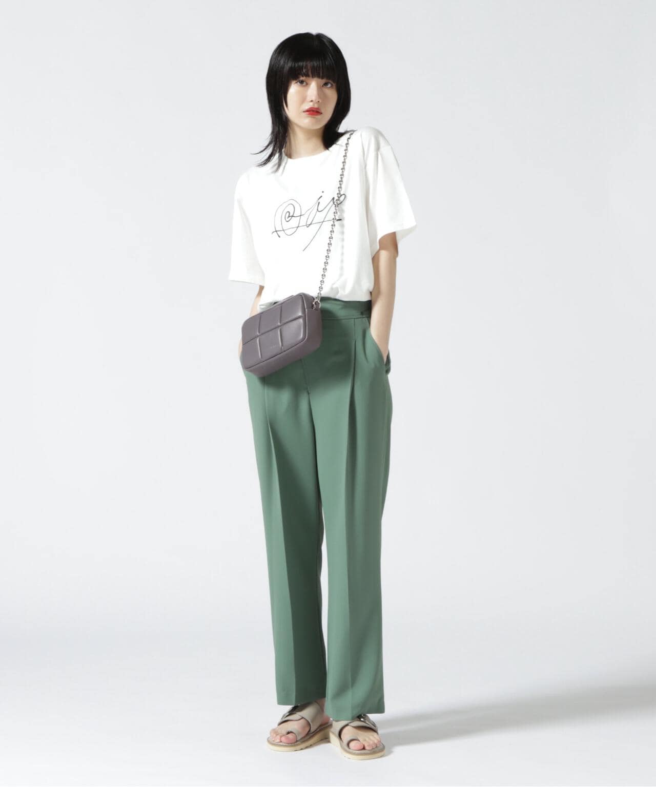 ADD CULUMN(アドカラム) PUFF - CROSSBODY CHAIN/チェーンバッグ