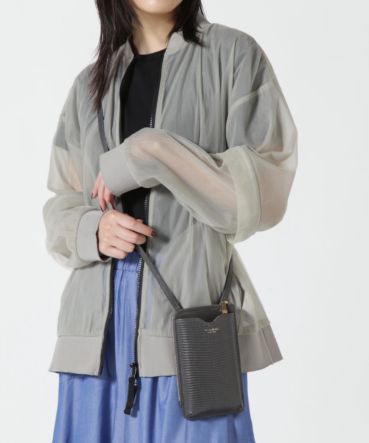 VIOLAd'ORO (ヴィオラドーロ) スマートフォンポシェット/ADRIA/v-1289