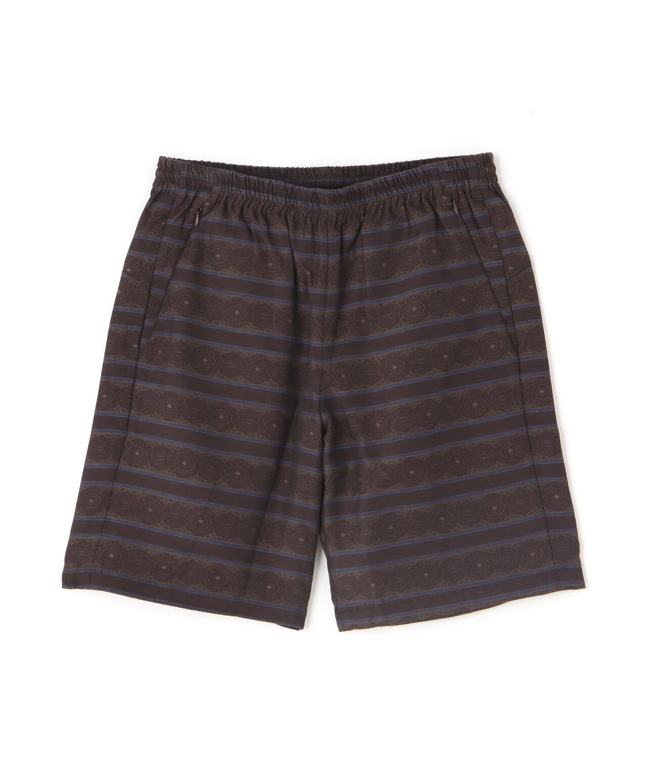 NEEDLES(ニードルズ) BASKETBALL SHORT - POLY MULTI STRIPE JQ. | B