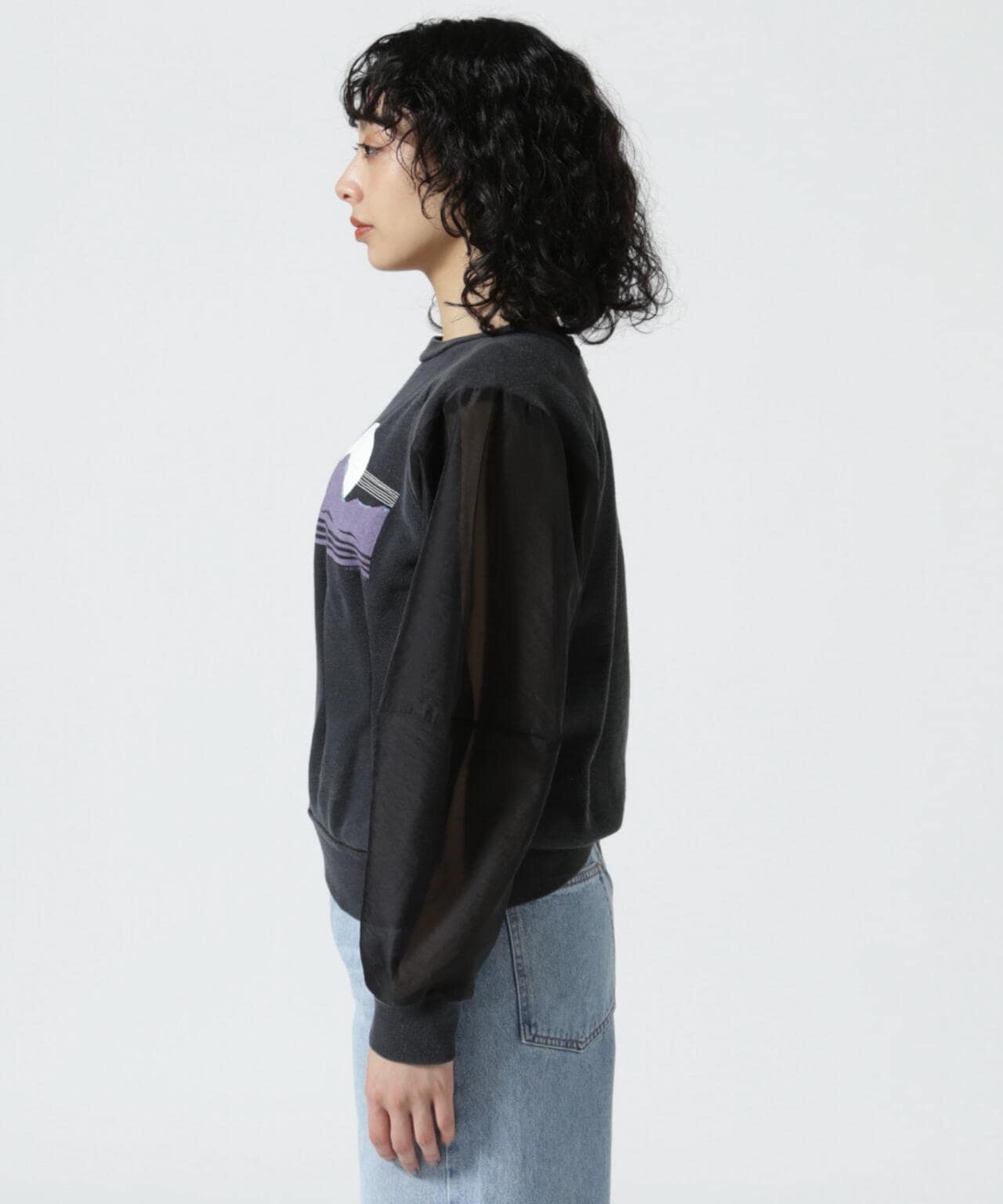 RUMCHE(ラムシェ) 別注リメイクスエット mountain/18