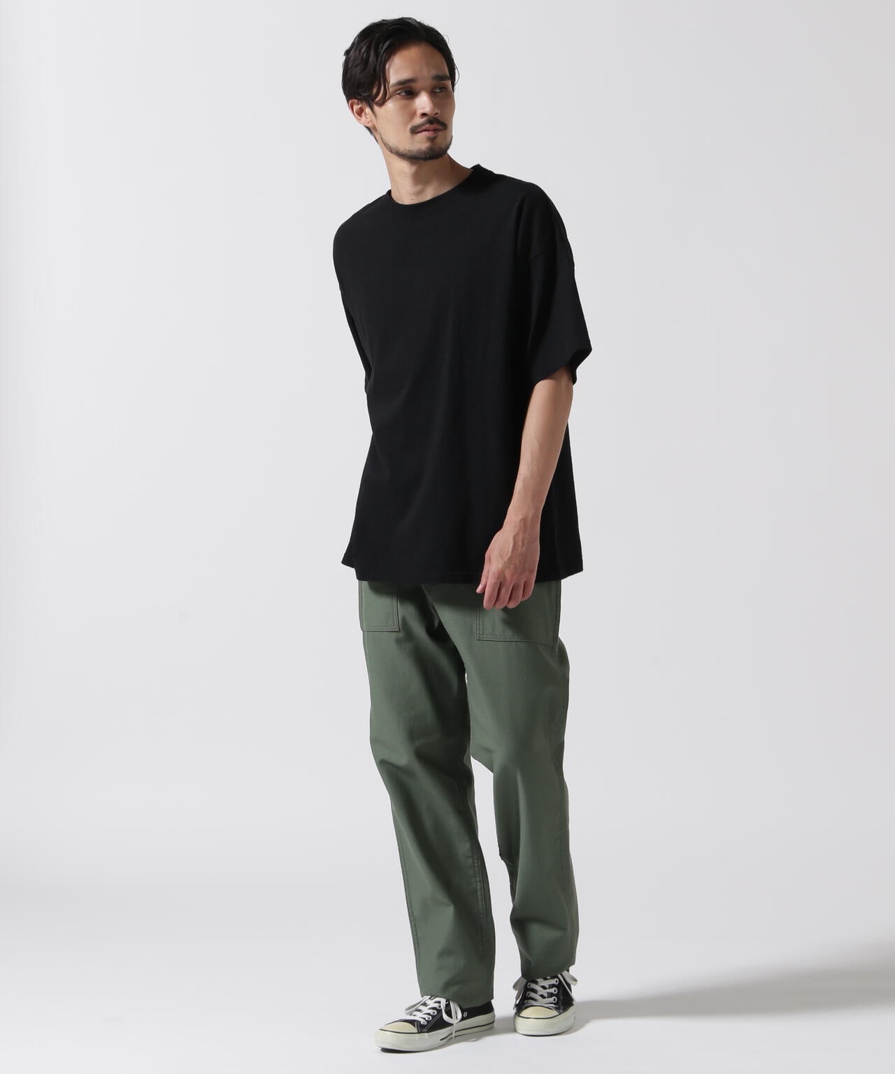 REMI RELIEF / 別注20/-天竺BIGサイズT(刺繍：tiger) | B'2nd（ビー