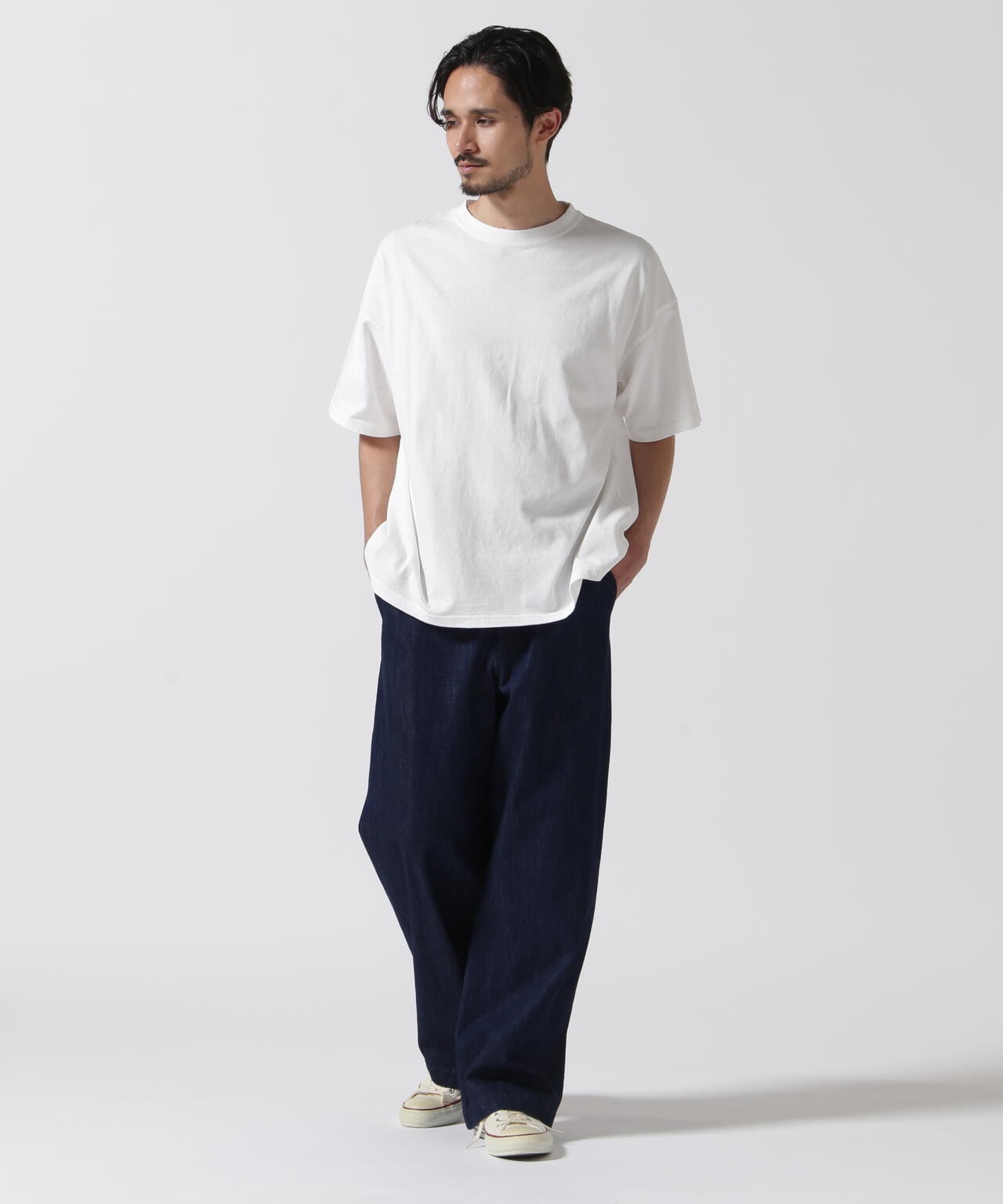 REMI RELIEF / 別注20/-天竺BIGサイズT(刺繍：tiger) | B'2nd