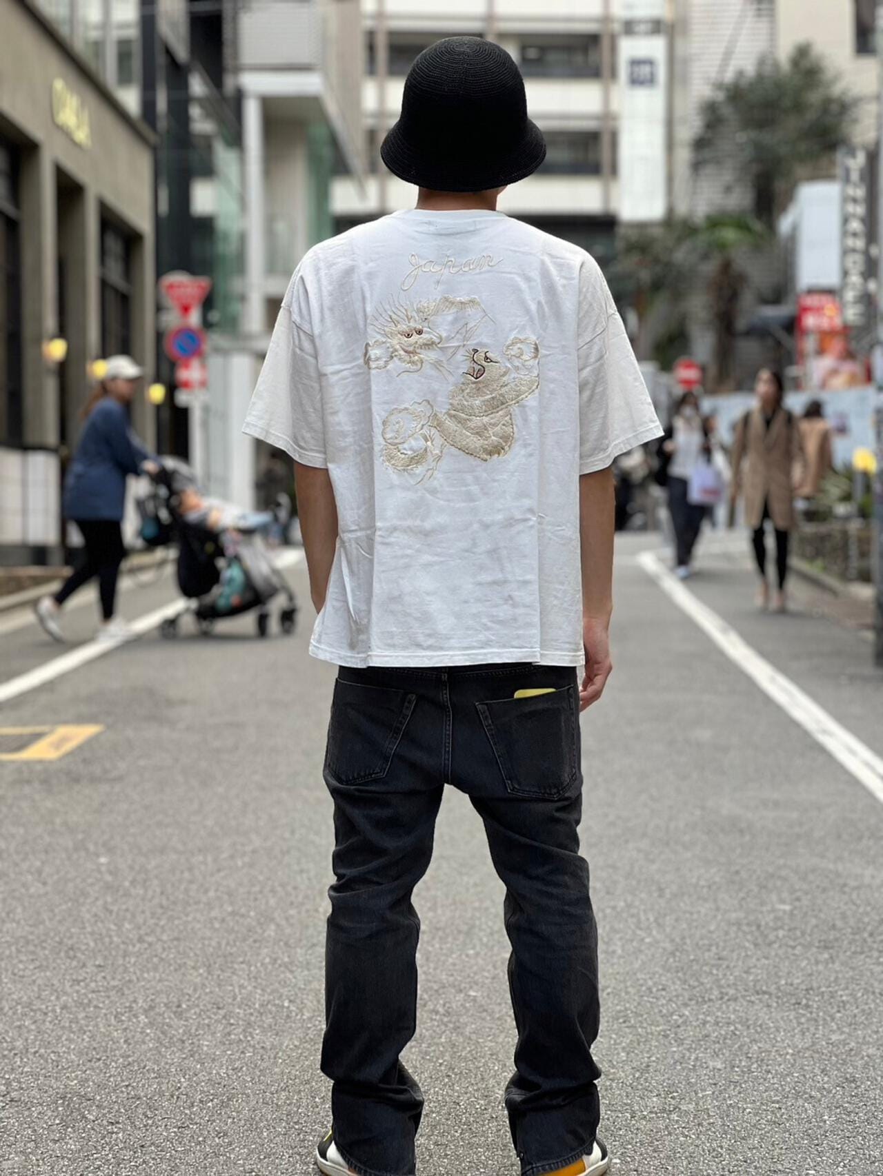 REMI RELIEF / 別注20/-天竺BIGサイズT(刺繍：tiger) | B'2nd（ビー
