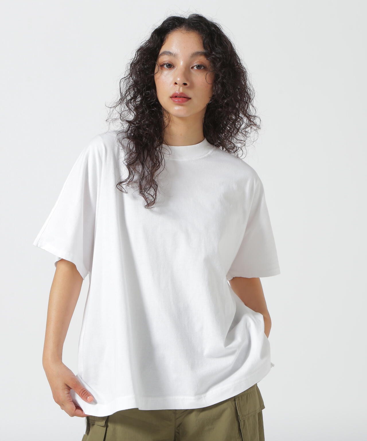 upper hights（アッパーハイツ）LOOSE DOLMAN TEE/ 242TW03