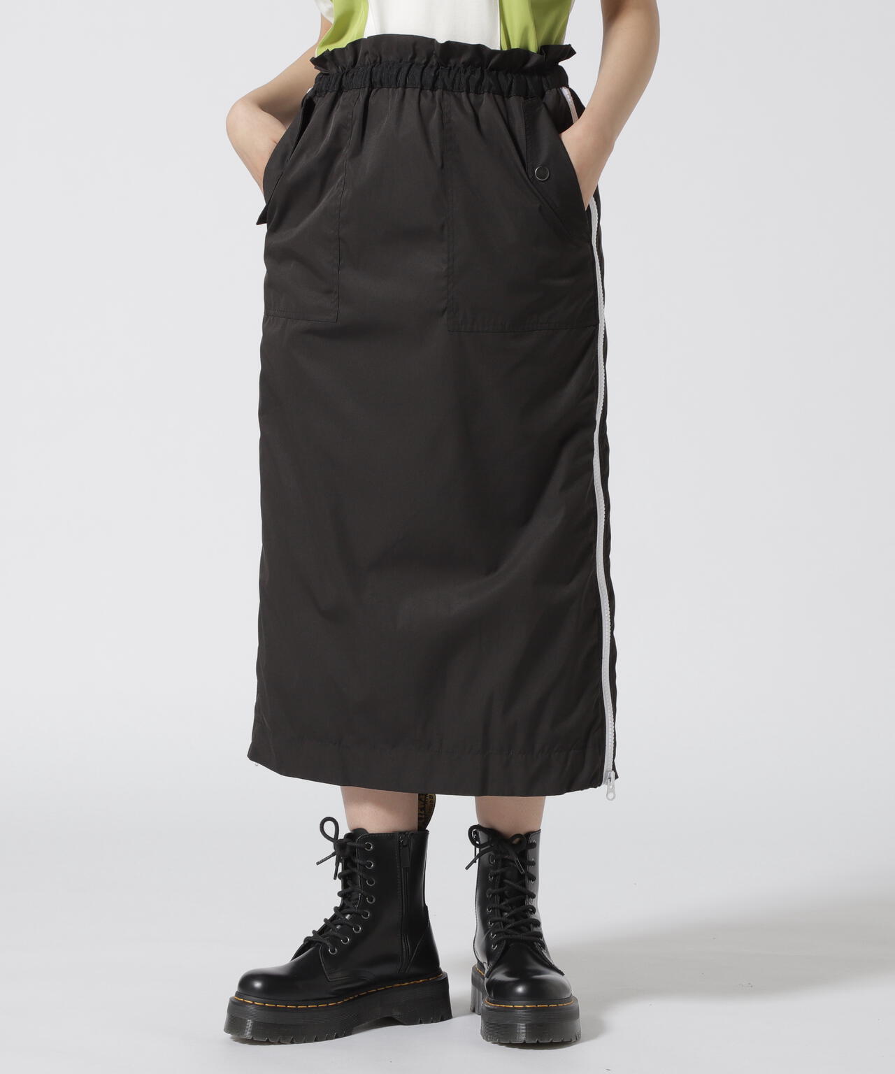 DROIT BELLO（ドロイトベロ）サイドZIPプリーツスカート | B'2nd（ビー