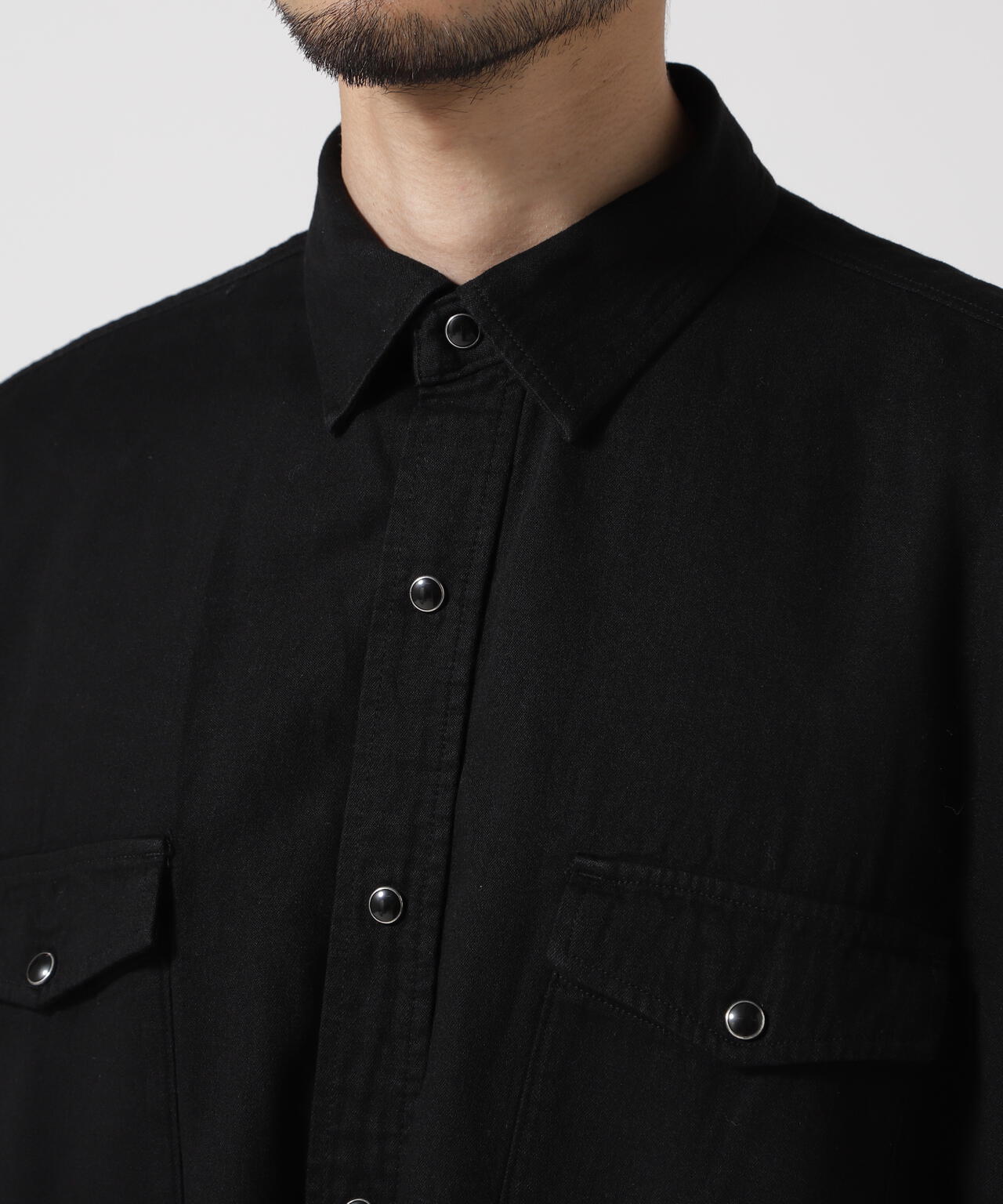 MINEDENIM（マインデニム）Square Big Denim Western SH