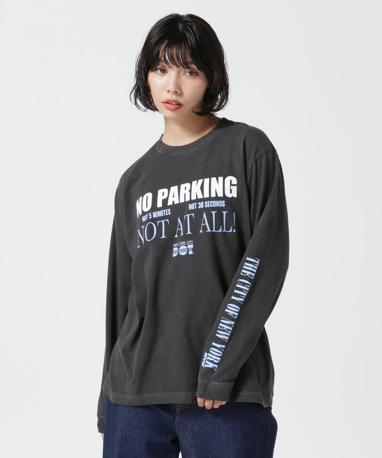 GOOD ROCK SPEED (グッドロックスピード) 別注NYC ロングTシャツ | B