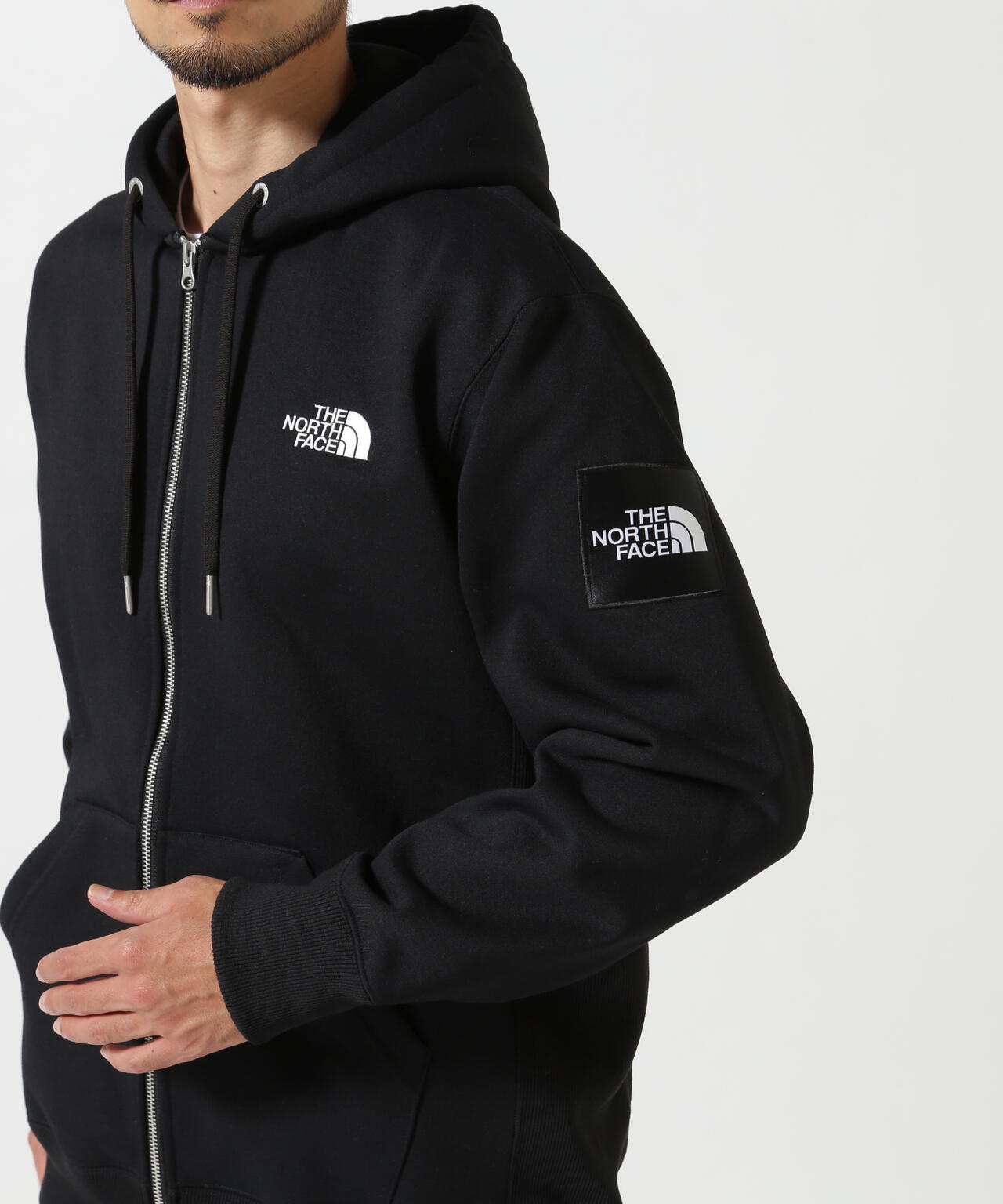 THE NORTH FACE (ザ・ノース・フェイス)スクエアロゴフルジップ