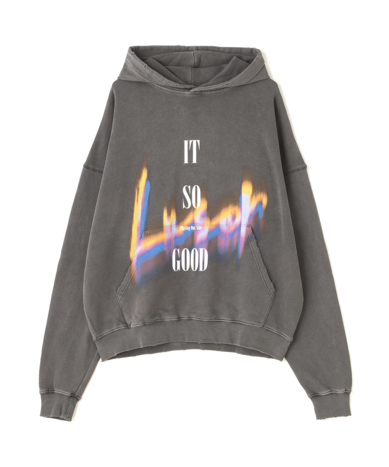 LUSOR（ルーソル）PIGMENT SWEAT HOODIE LIGHT