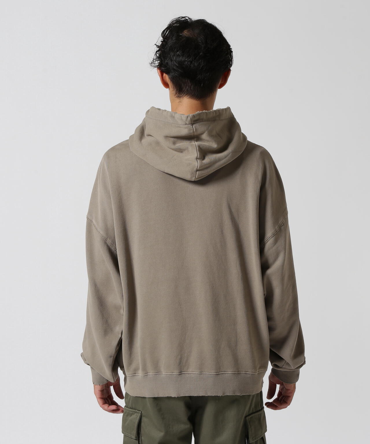 LUSOR（ルーソル）PIGMENT SWEAT HOODIE LIGHT