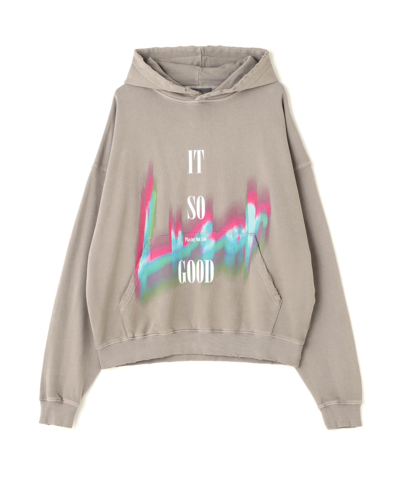 LUSOR（ルーソル）PIGMENT SWEAT HOODIE LIGHT