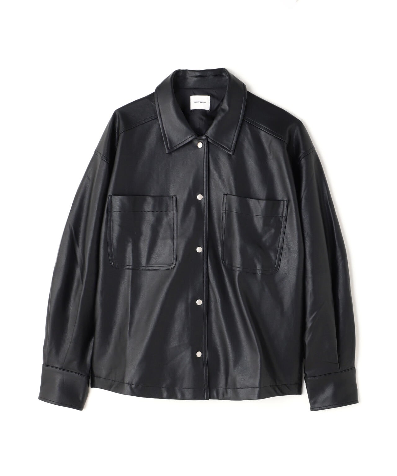 DROIT BELLO（ドロイトベロ）フェイクレザージャケット | B'2nd