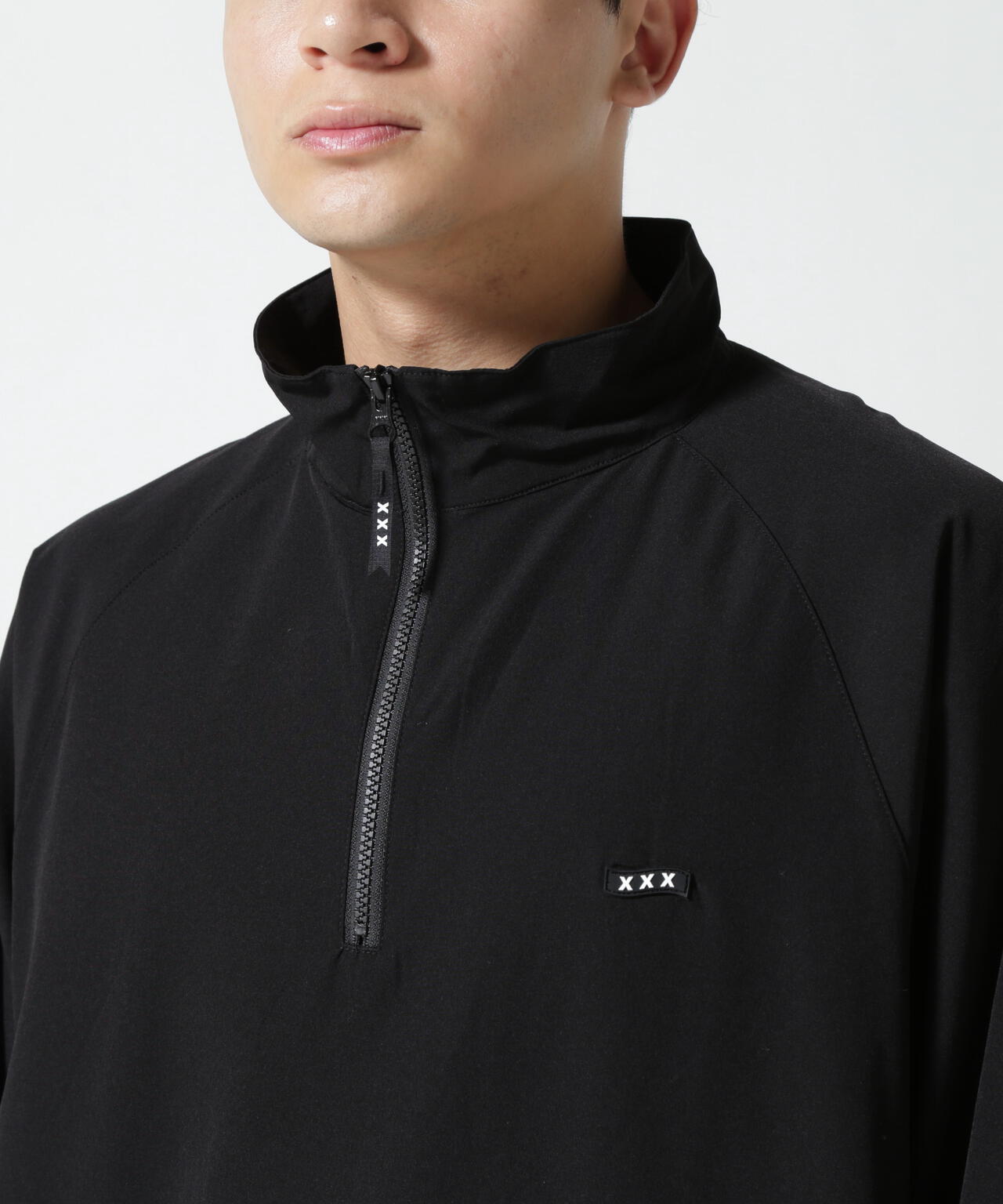 GOD SELECTION XXX / GX-A25-JK-01 / NYLON HALF ZIP JACKET | B'2nd